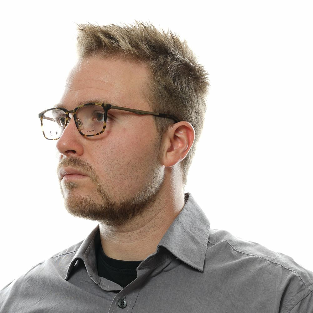 Police Brown Acetate Optical Frames