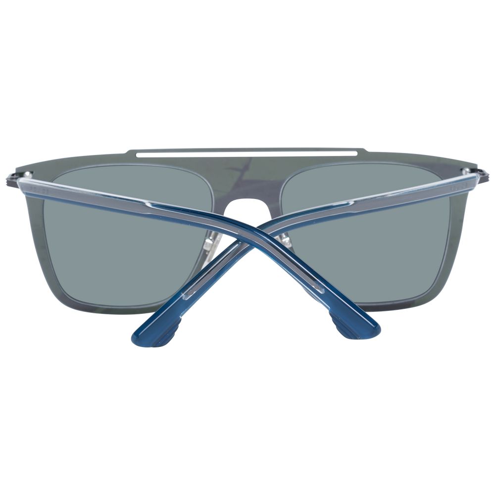 Police Blue Acetate Sunglasses - Timeless Elegance Meets Luxury