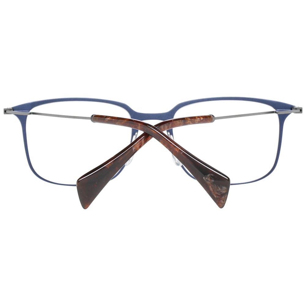 Yohji Yamamoto Blue Metal Optical Frames for Elevated Style