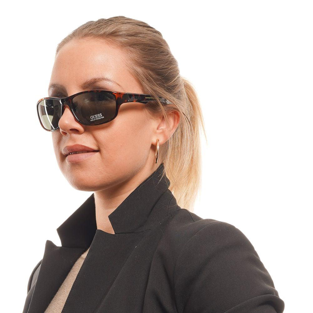 Guess Brown Acetate Sunglasses with Timeless Elegance
