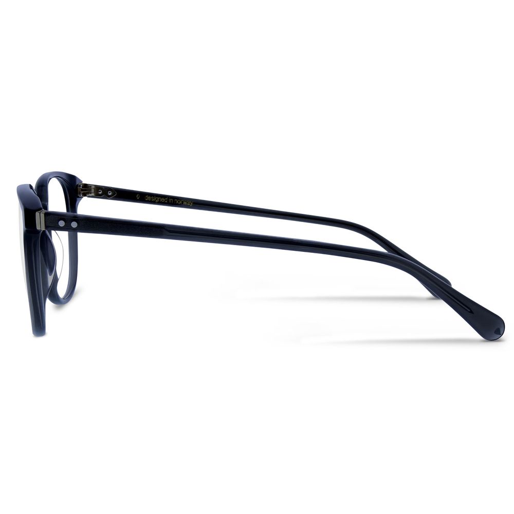 Röst Black Acetate Optical Frames for Elevated Style and Elegance