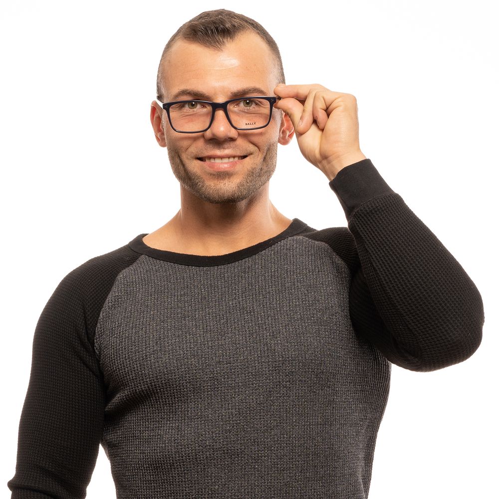 Bally Black Acetate Optical Frames with Timeless Elegance