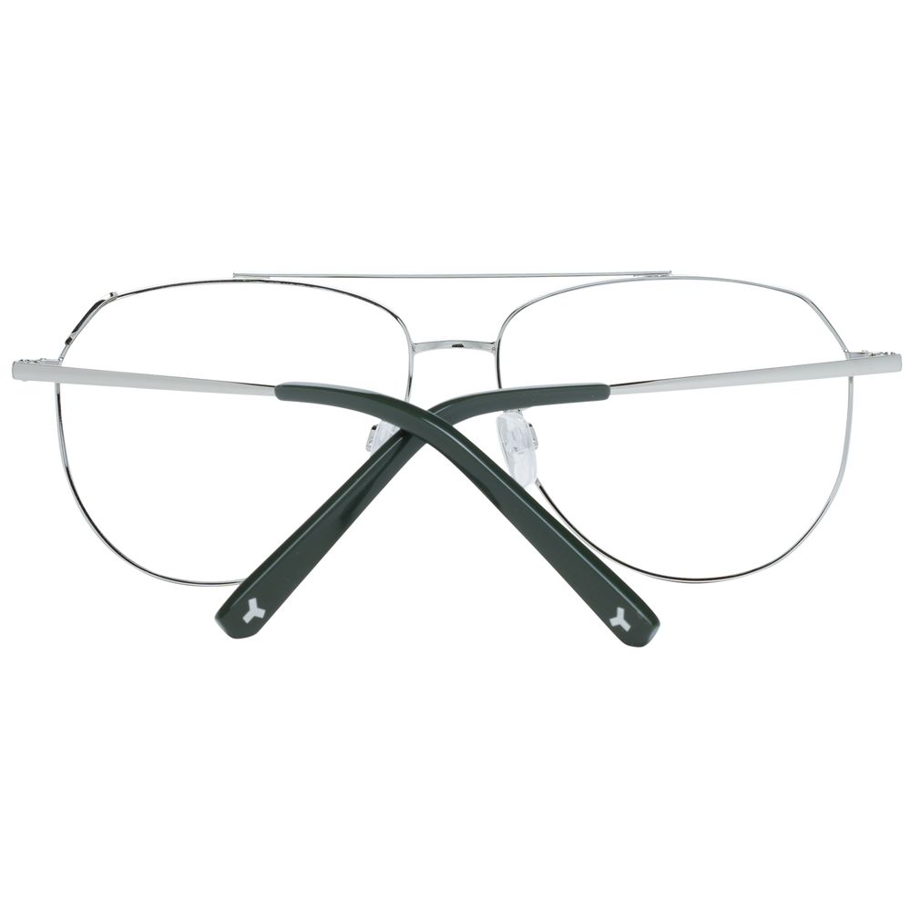 Bally Silver Metal Optical Frames - Timeless Elegance