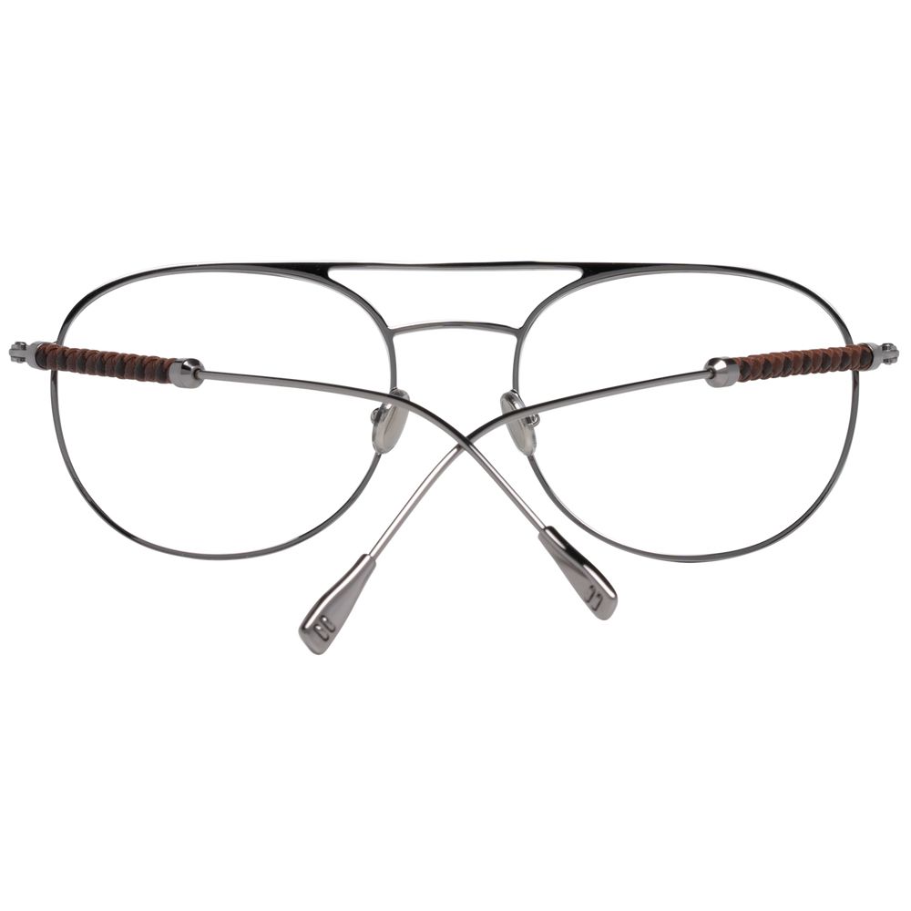 Tod's Silver Metal Optical Frames for Timeless Elegance