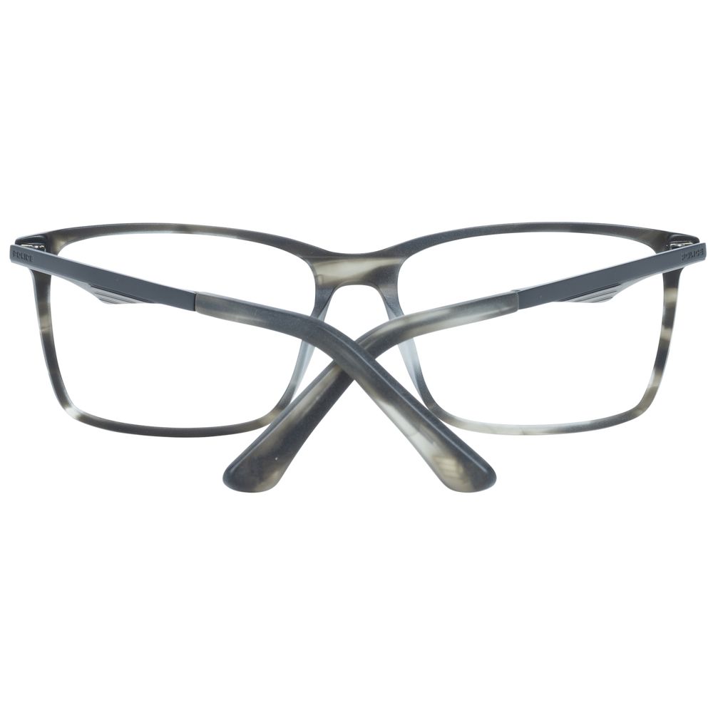 Police Gray Acetate Optical Frames for an Elevated Sophistication