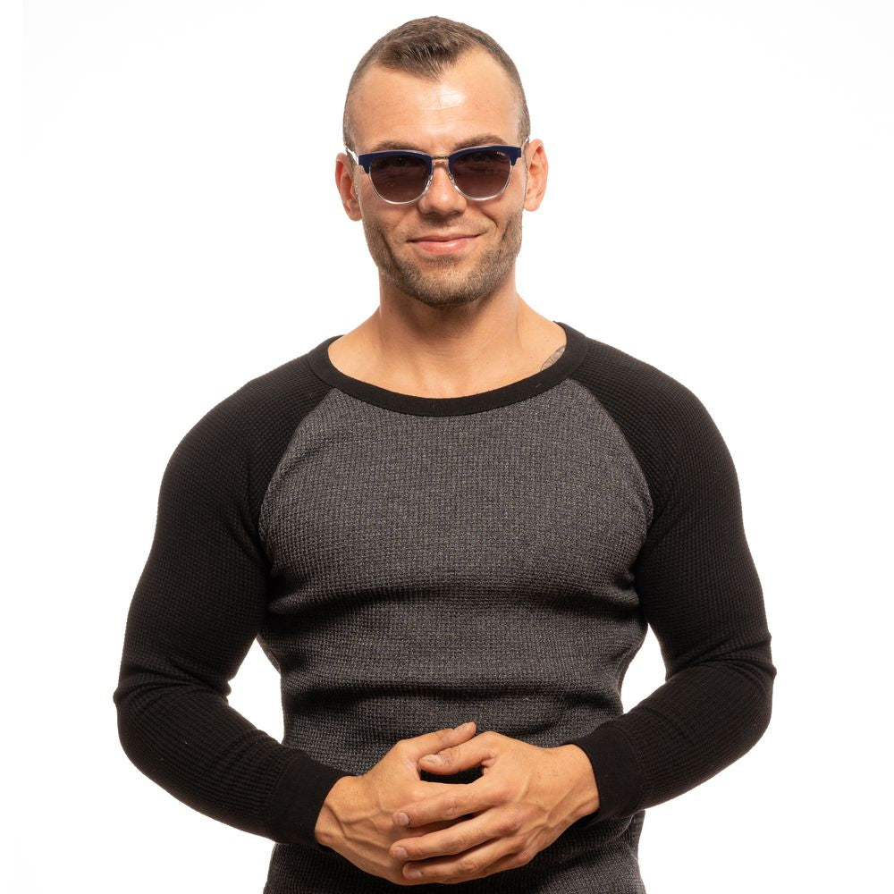 Sting Blue Acetate Sunglasses for Elevated Style Statement