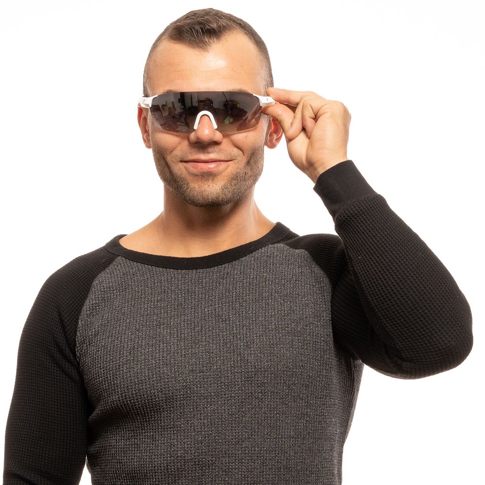 Fila White Acetate Sunglasses for a Luxurious Statement Look