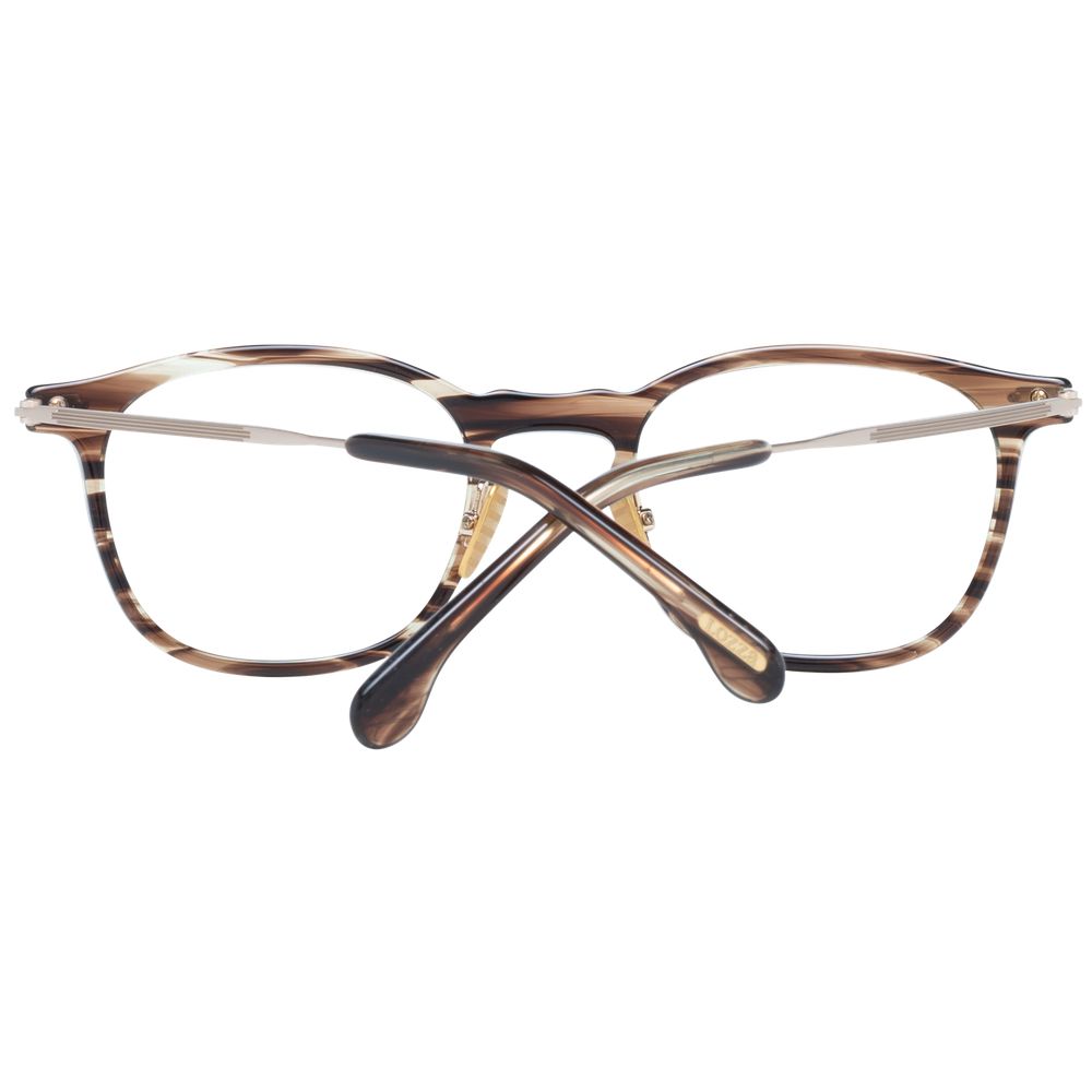 Lozza Brown Acetate Optical Frames for Timeless Elegance