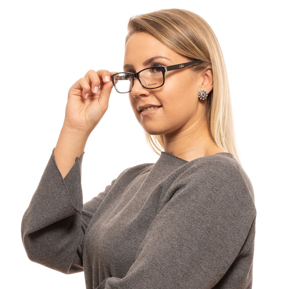 Zadig & Voltaire Black Acetate Optical Frames