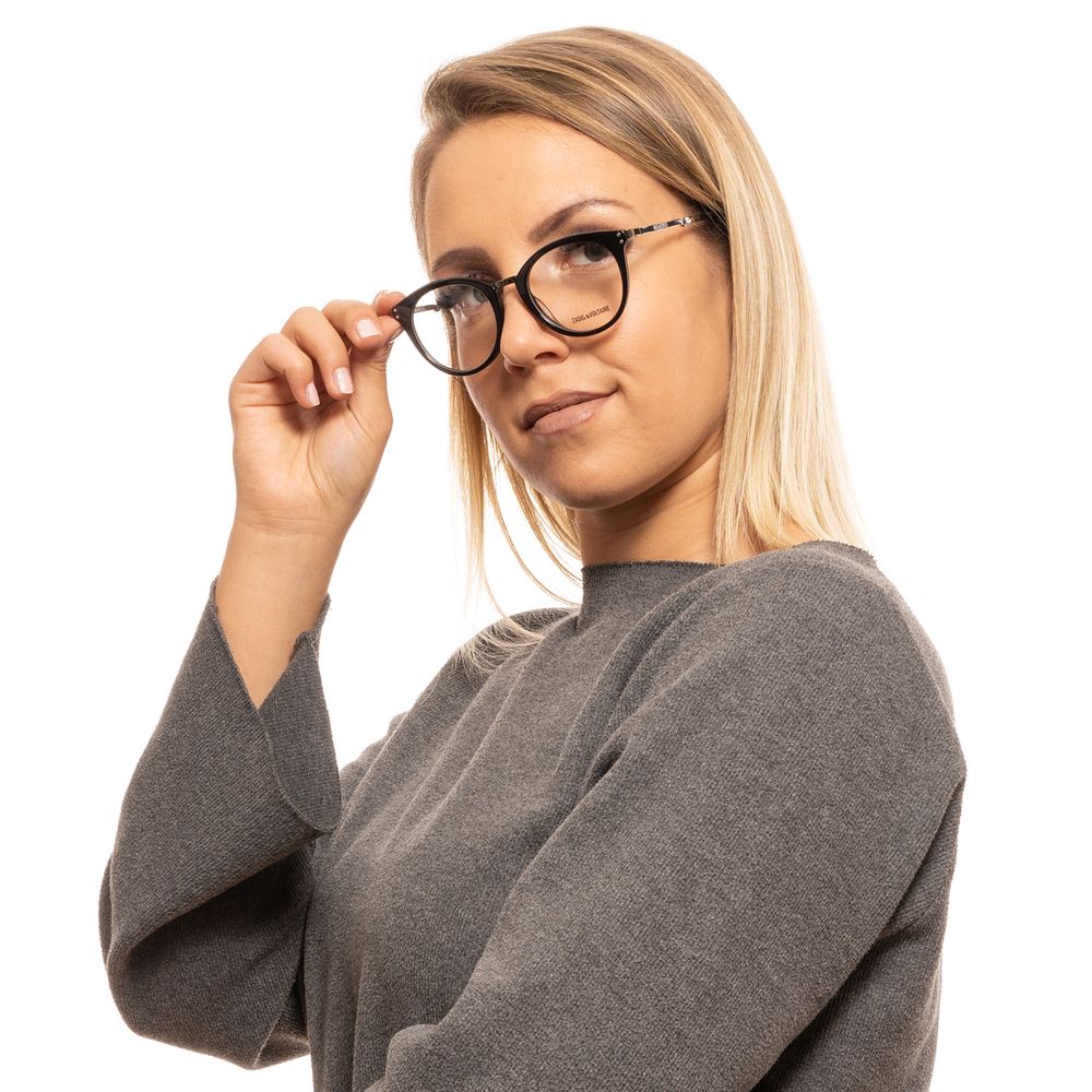 Zadig & Voltaire Black Metal Optical Frames for Effortless Elegance