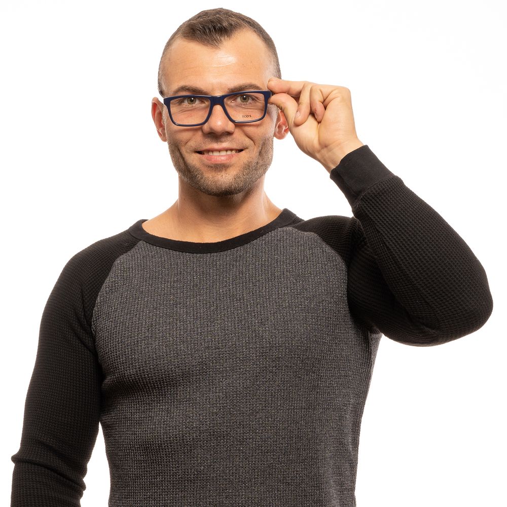 Tod's Blue Acetate Optical Frames for Distinctive Elegance