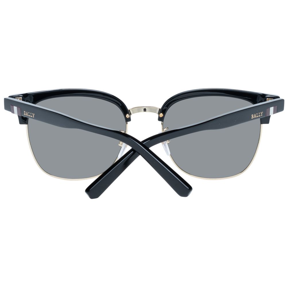 Bally Black Metal Sunglasses - Timeless Elegance Redefined
