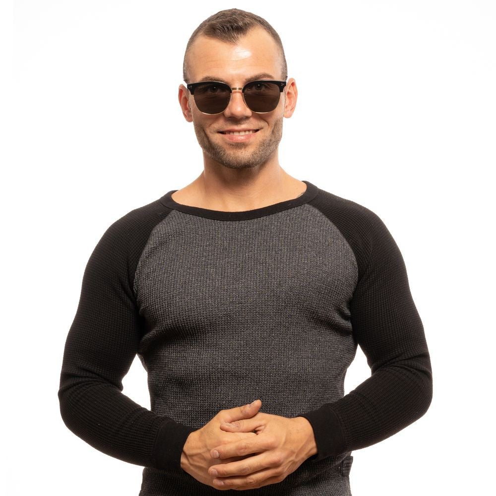 Bally Black Metal Sunglasses - Timeless Elegance Redefined