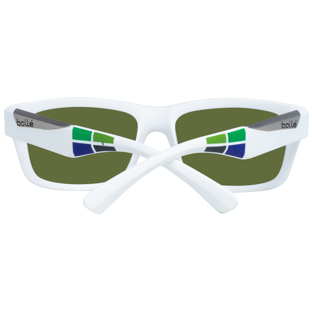 Bolle White Unisex Sunglasses - Timeless Elegance Redefined