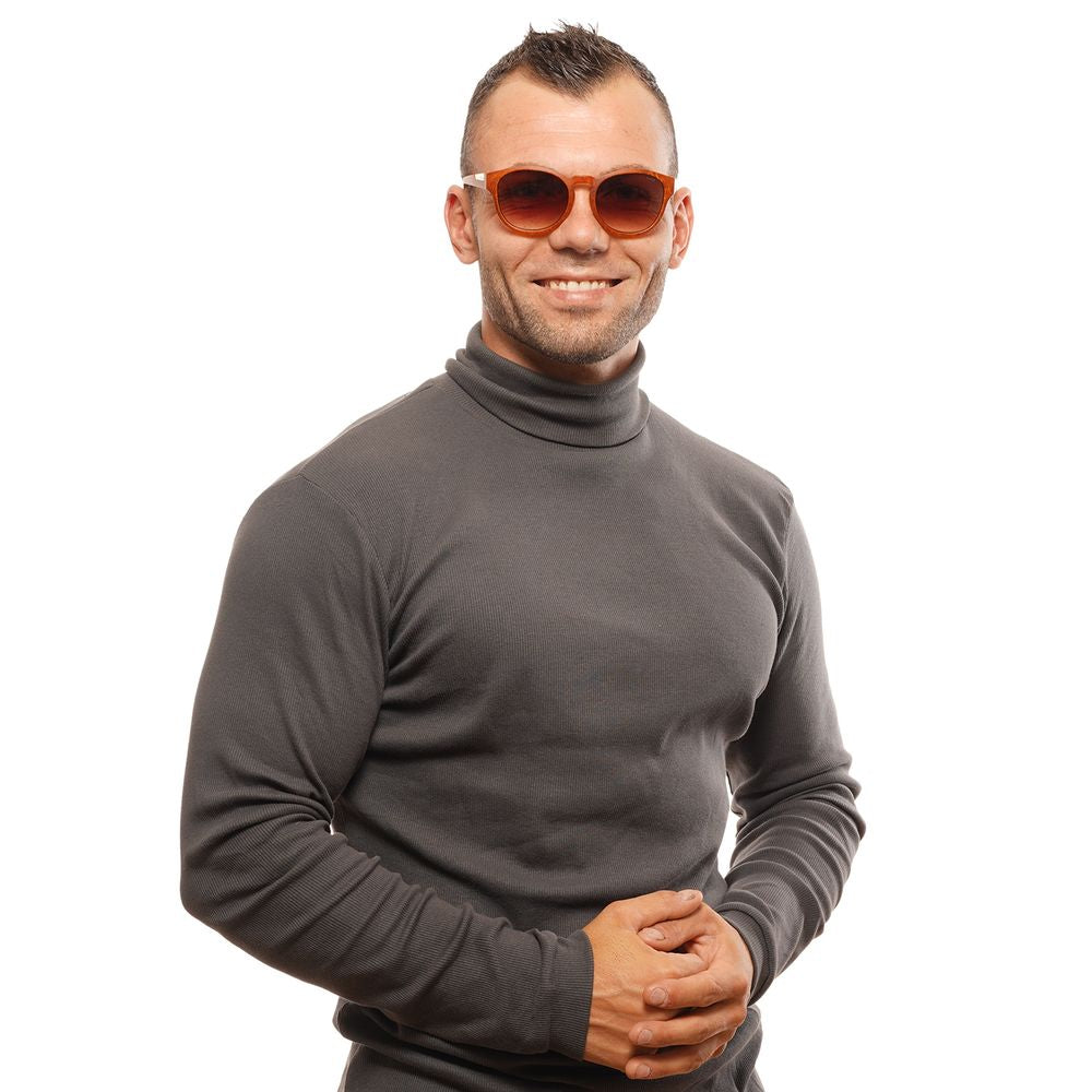 Bolle Brown Acetate Sunglasses for Timeless Elegance