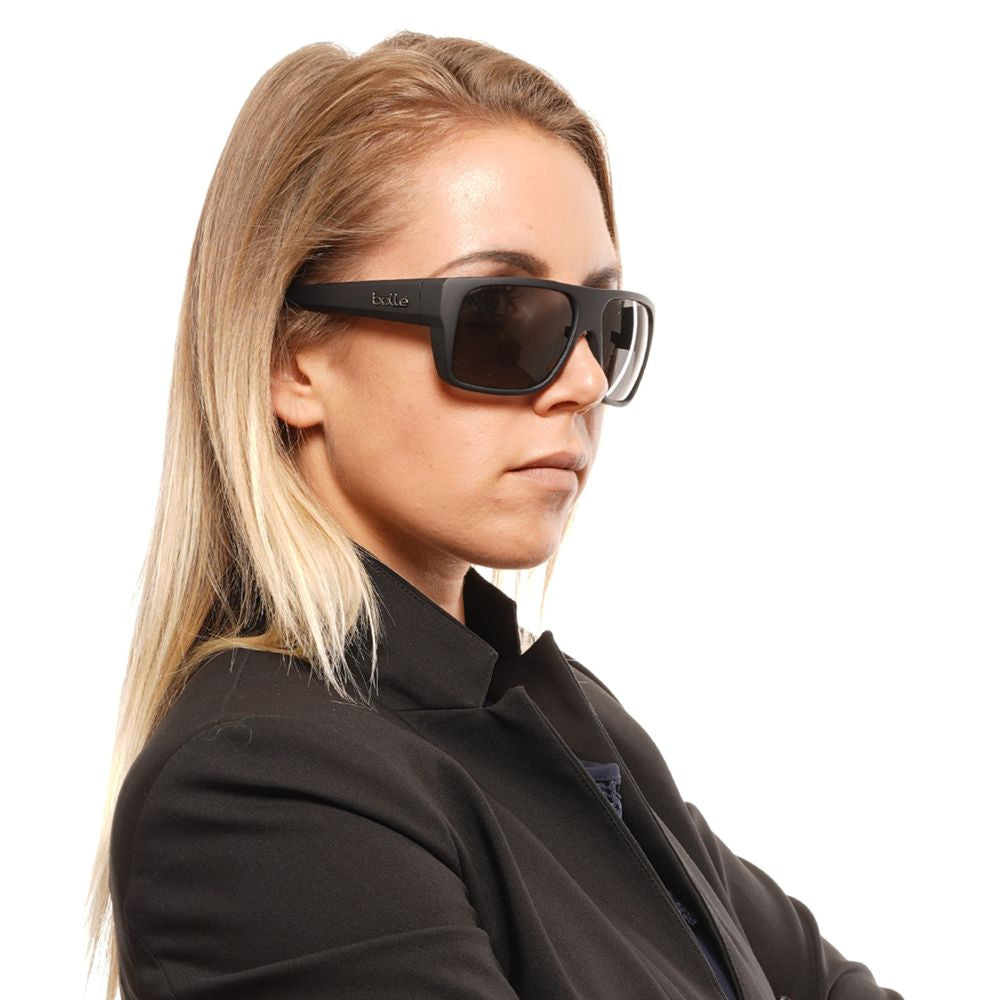 Bolle Black Acetate Sunglasses - Timeless Elegance Redefined
