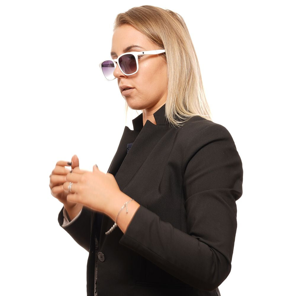 Spy White Gradient Lenses Unisex Sunglasses
