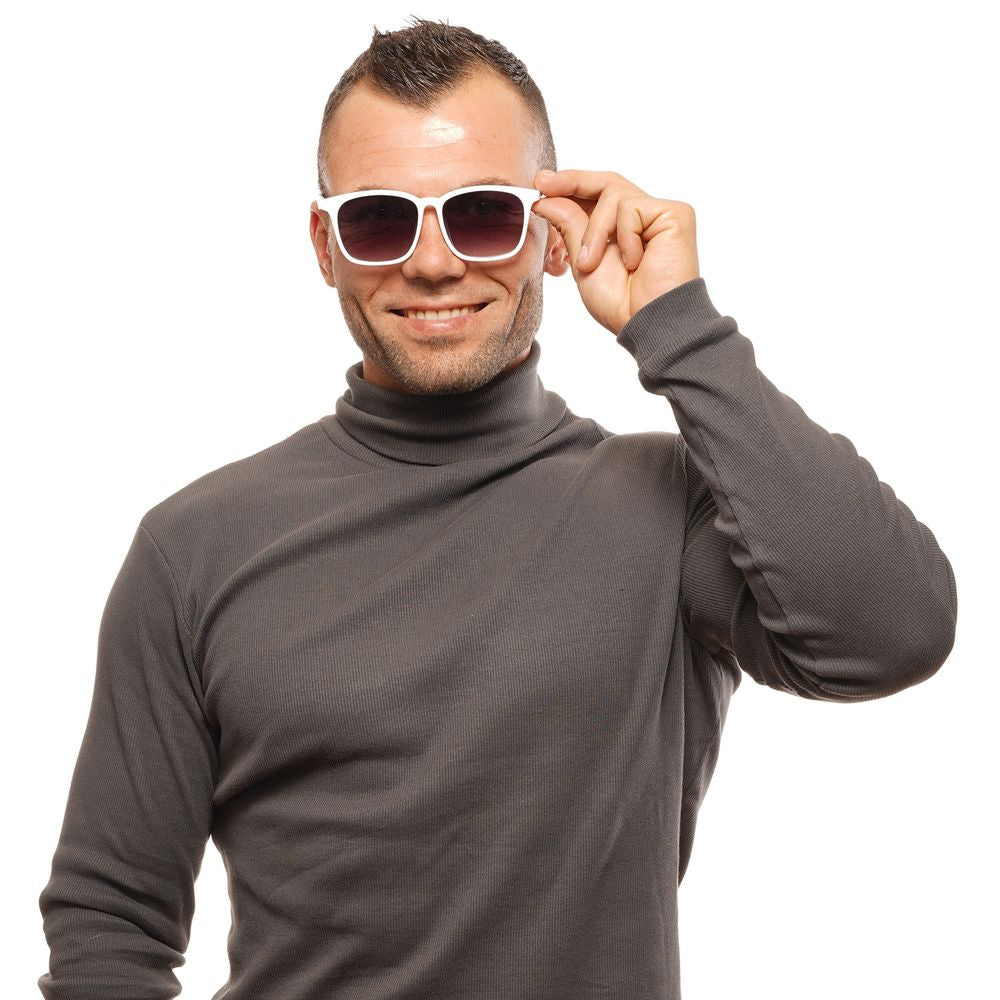 Spy White Gradient Lenses Unisex Sunglasses