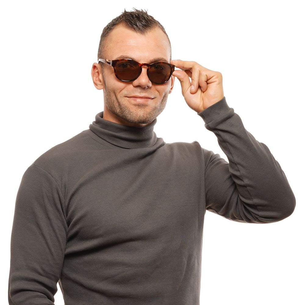 Bolle Brown Acetate Unisex Sunglasses with Timeless Elegance