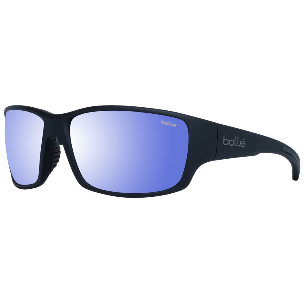 Bolle Black Acetate Sunglasses with Timeless Elegance