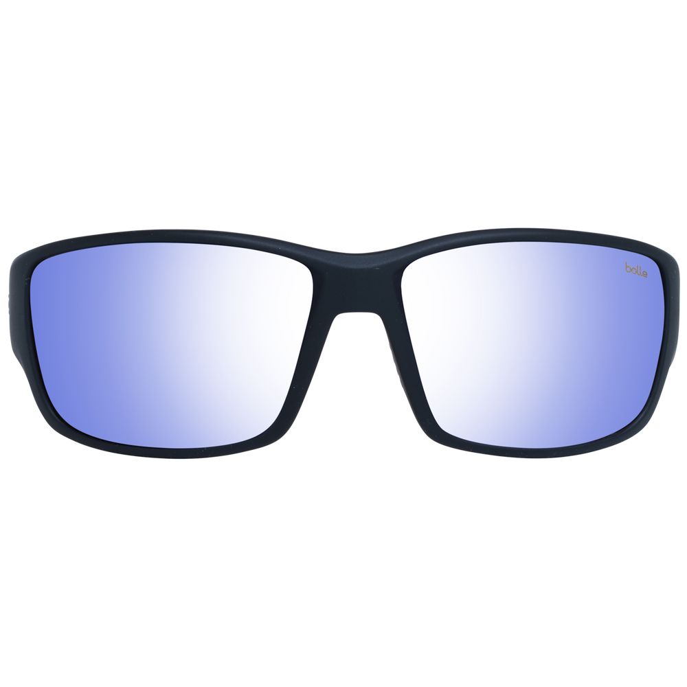 Bolle Black Acetate Sunglasses with Timeless Elegance