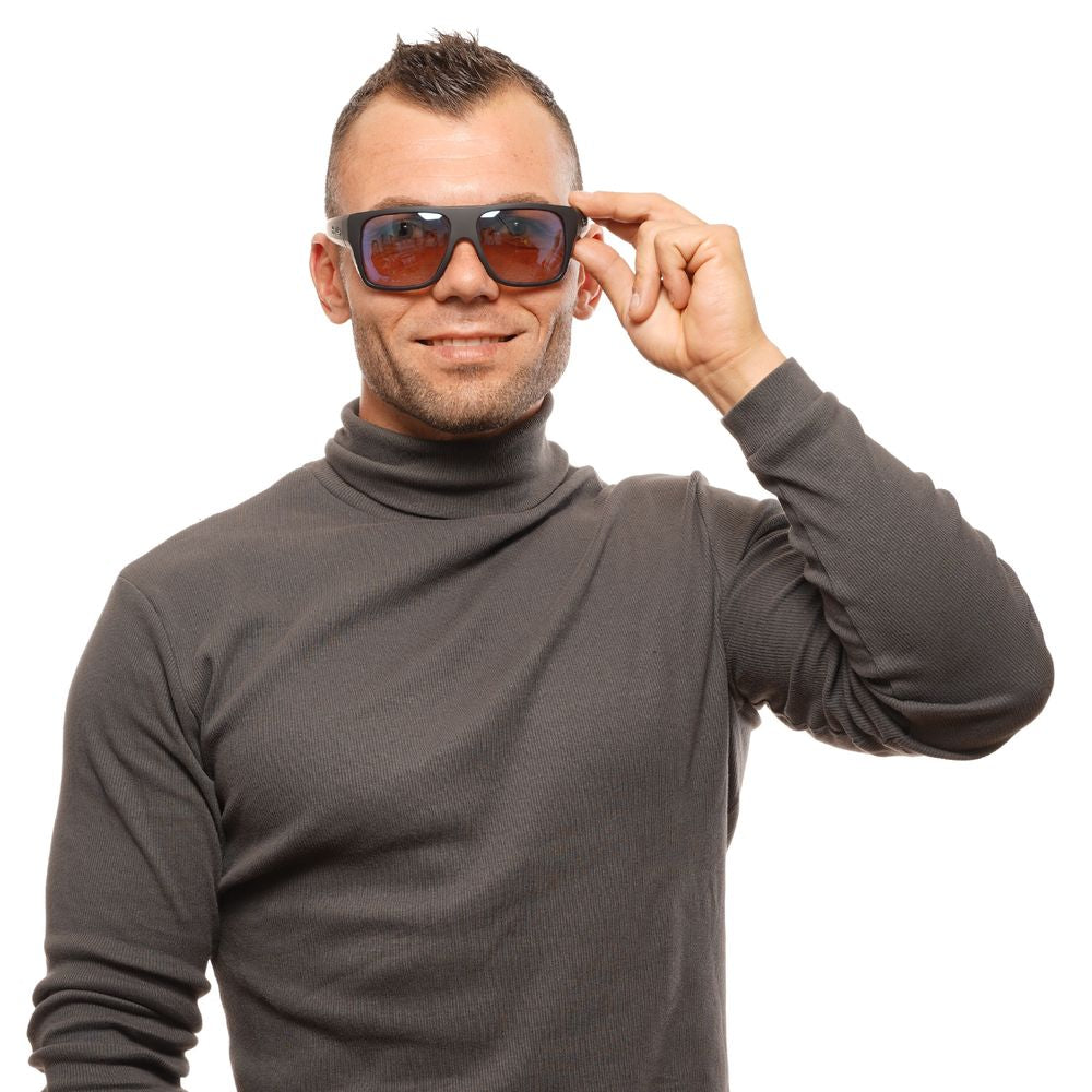 Bolle Black Acetate Sunglasses with Polarized Lenses