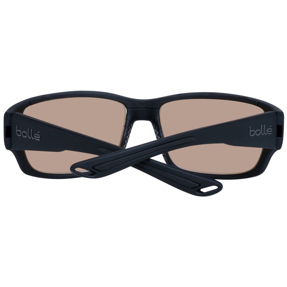 Bolle Black Acetate Sunglasses with Timeless Elegance
