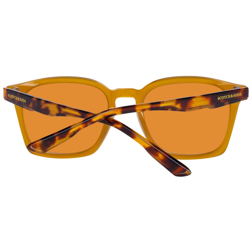 Scotch & Soda Yellow Acetate Sunglasses for Effortless Style