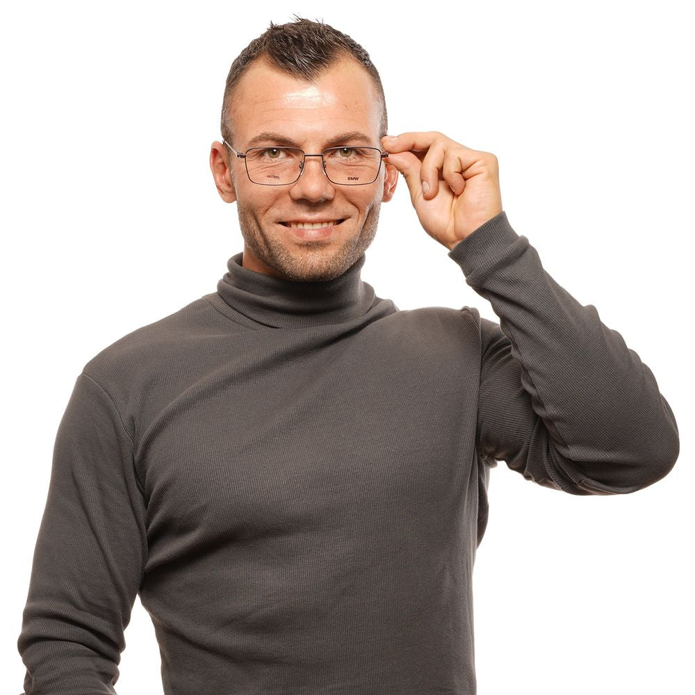 BMW Gray Metal Optical Frames - Timeless Elegance Redefined