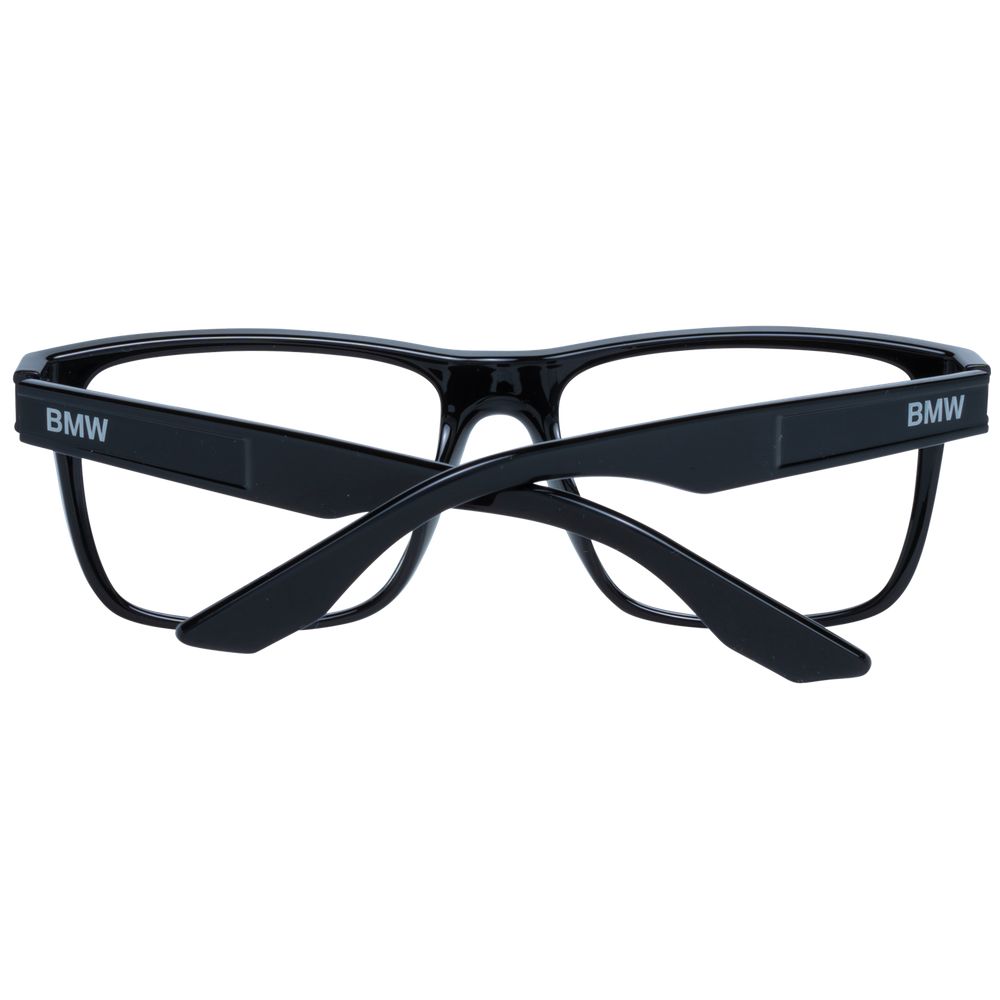 BMW Black Optical Frames for Sophisticated Eyewear Enthusiasts