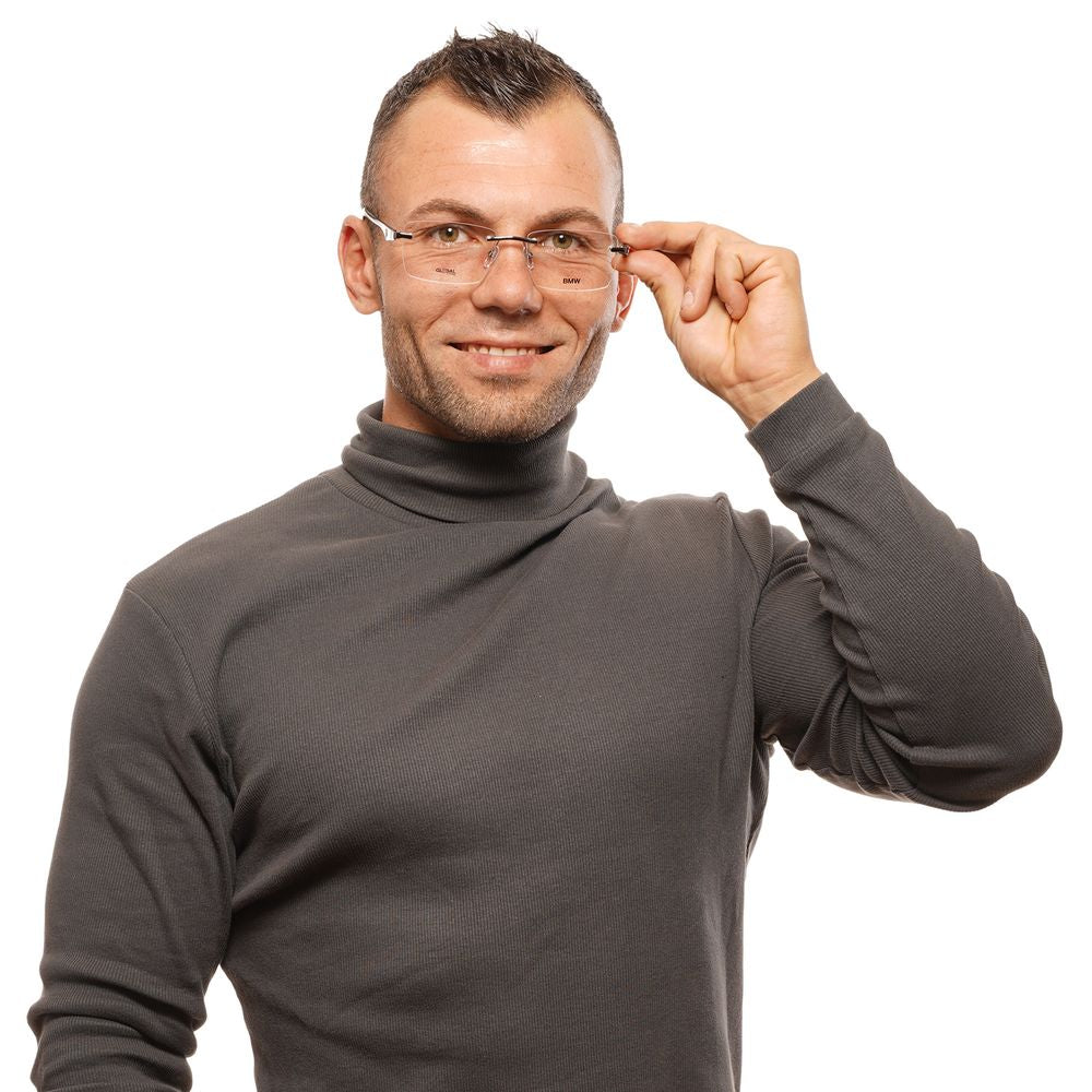 BMW Gray Metal Optical Frames - Contemporary Luxury Eyewear