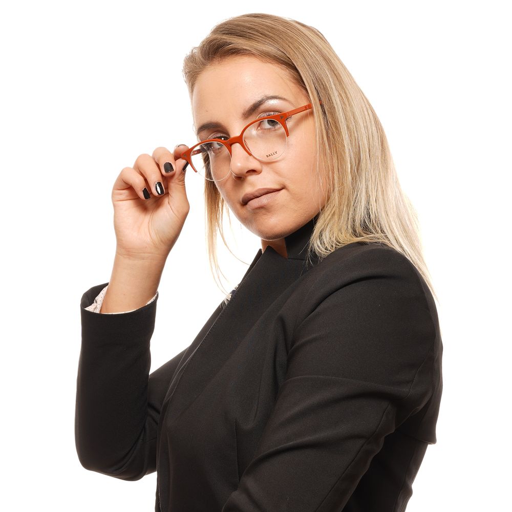 Bally Brown Acetate Optical Frames - Timeless Elegance