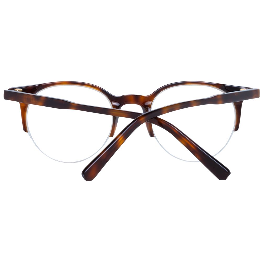 Bally Brown Acetate Unisex Optical Frames for Elevated Style