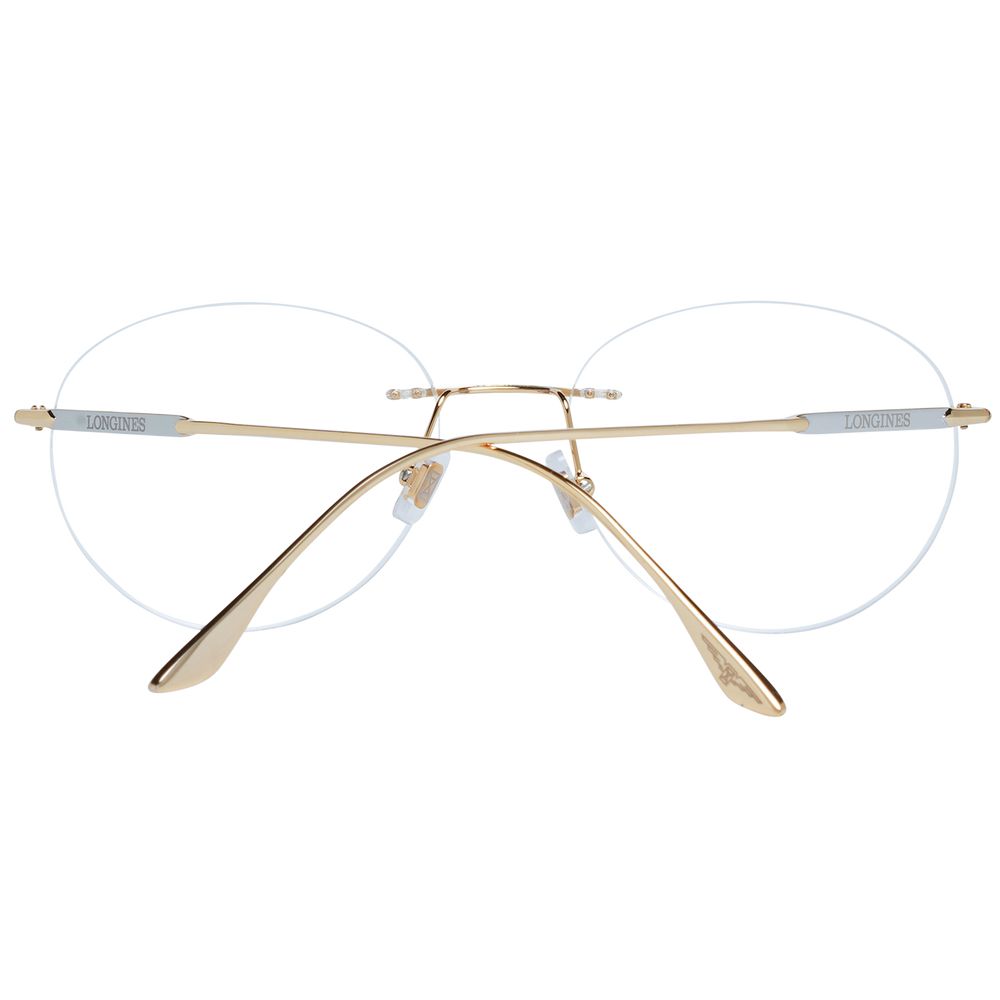 Longines Gold Metal Optical Frames for Timeless Elegance