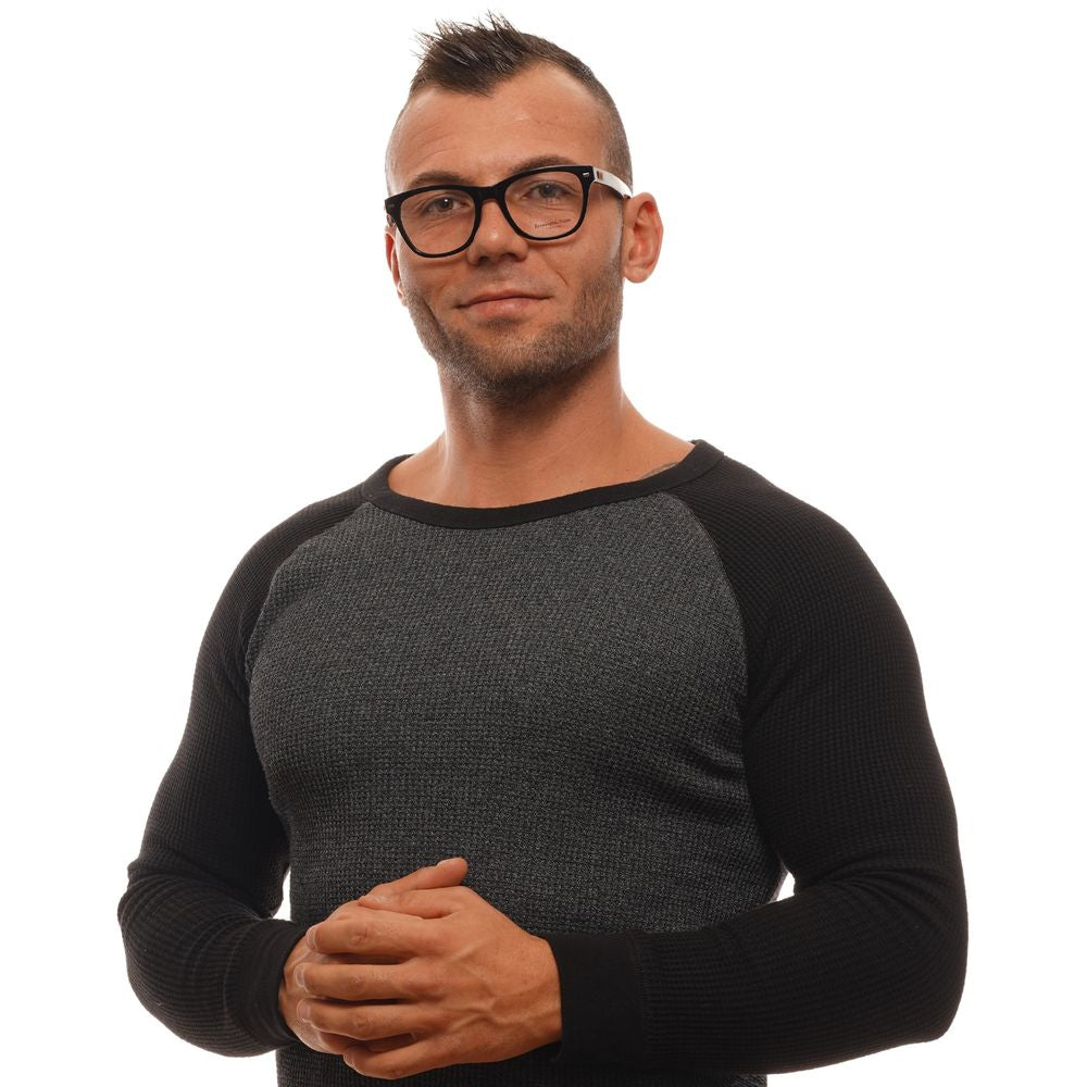 Ermenegildo Zegna Black Acetate Optical Frames