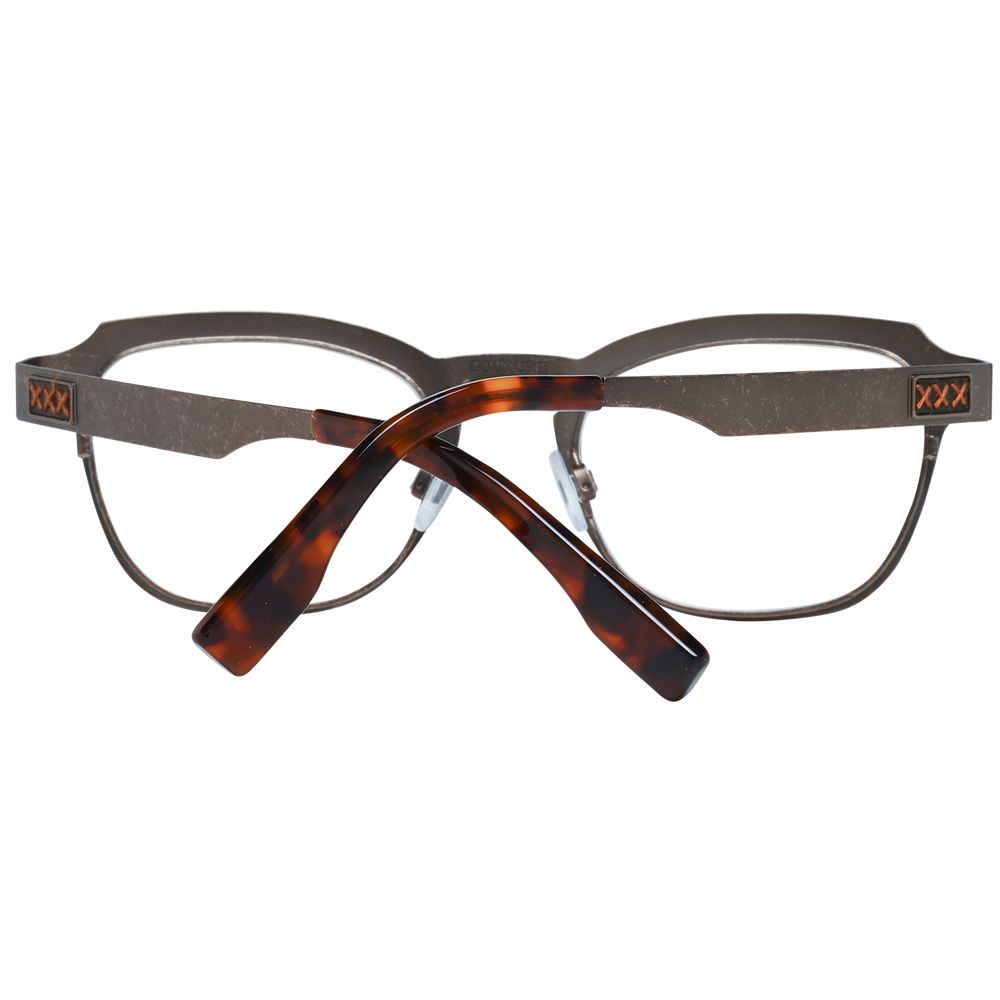 Ermenegildo Zegna Bronze Titanium Optical Frames