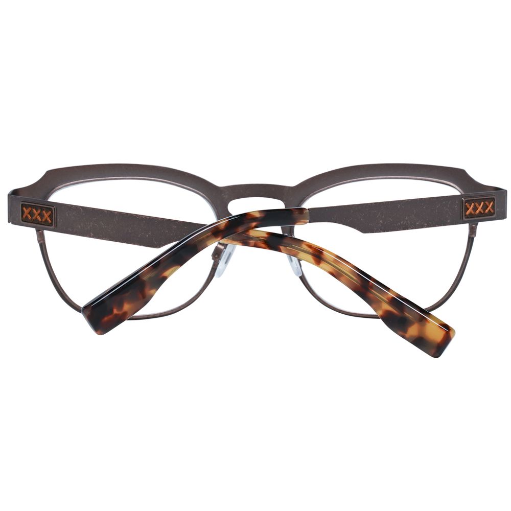 Ermenegildo Zegna Bronze Titanium Optical Frames