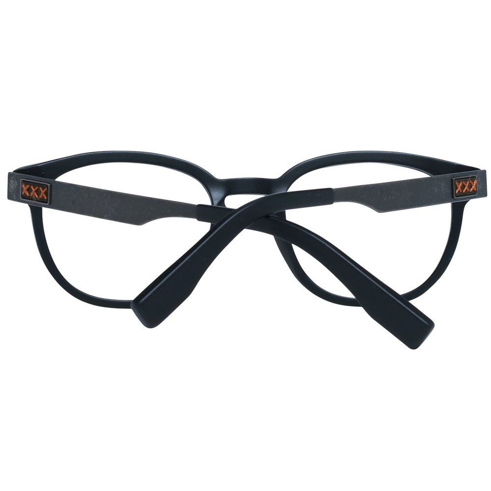 Ermenegildo Zegna Black Acetate Optical Frames for Elevated Style