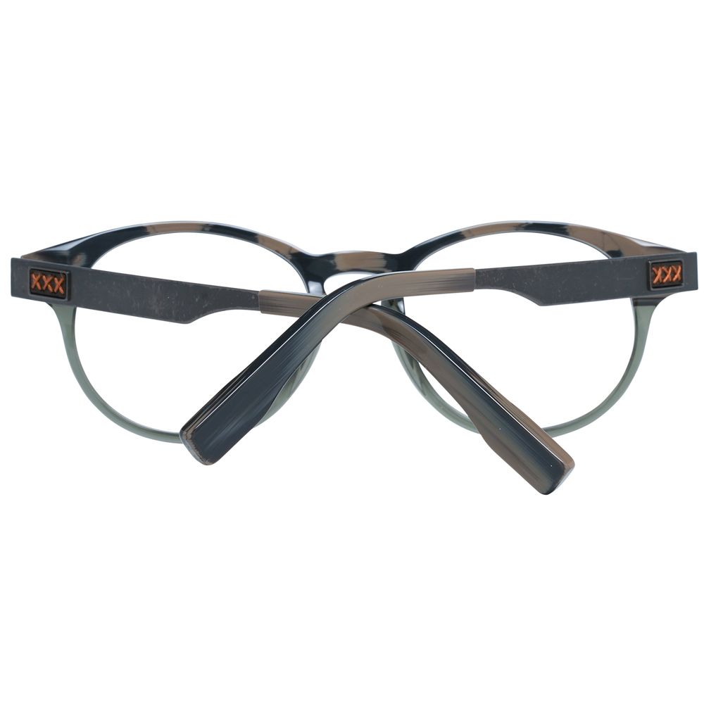 Ermenegildo Zegna Gray Acetate Optical Frames