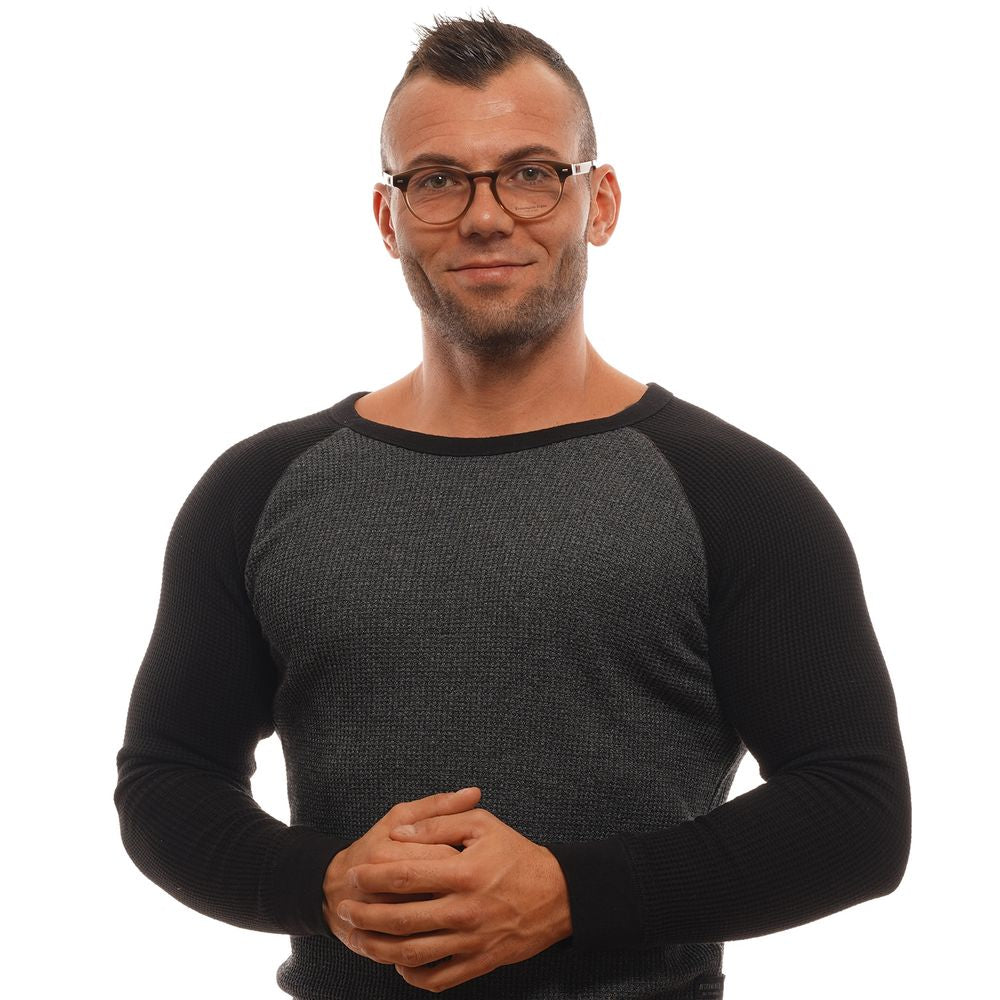 Ermenegildo Zegna Brown Acetate Optical Frames