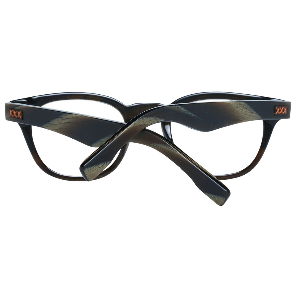 Ermenegildo Zegna Olive Acetate Optical Frames