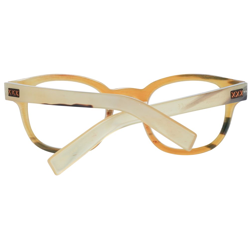 Ermenegildo Zegna Multicolor Horn Optical Frames for Elegance