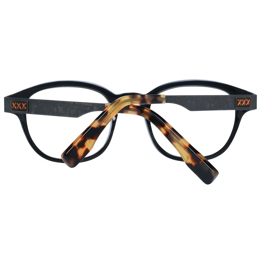 Ermenegildo Zegna Brown Horn Optical Frames