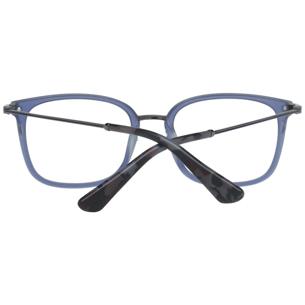 Police Blue Metal Optical Frames for Elevated Sophistication