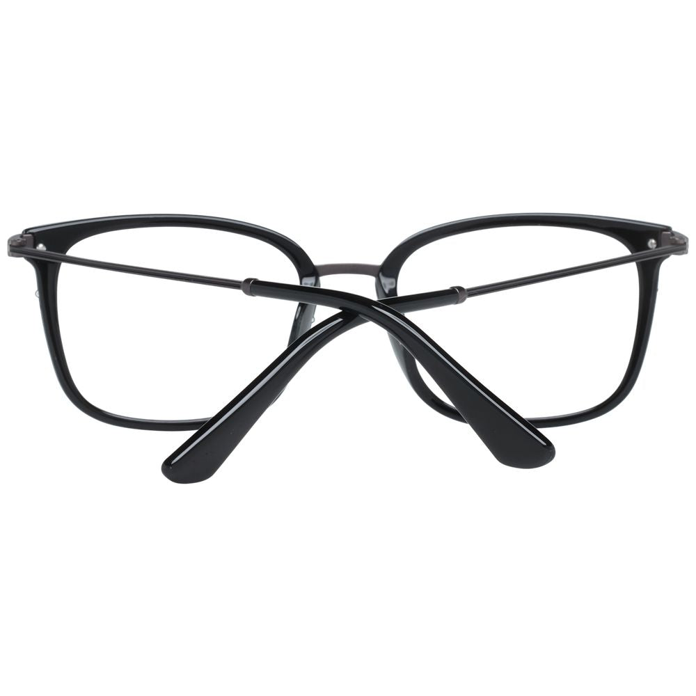 Police Black Metal Optical Frames for Elevated Style