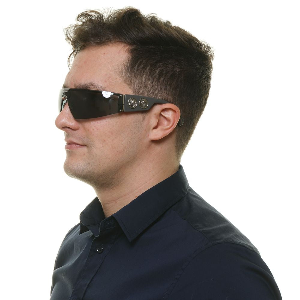 Roberto Cavalli Black Acetate Sunglasses with Timeless Elegance