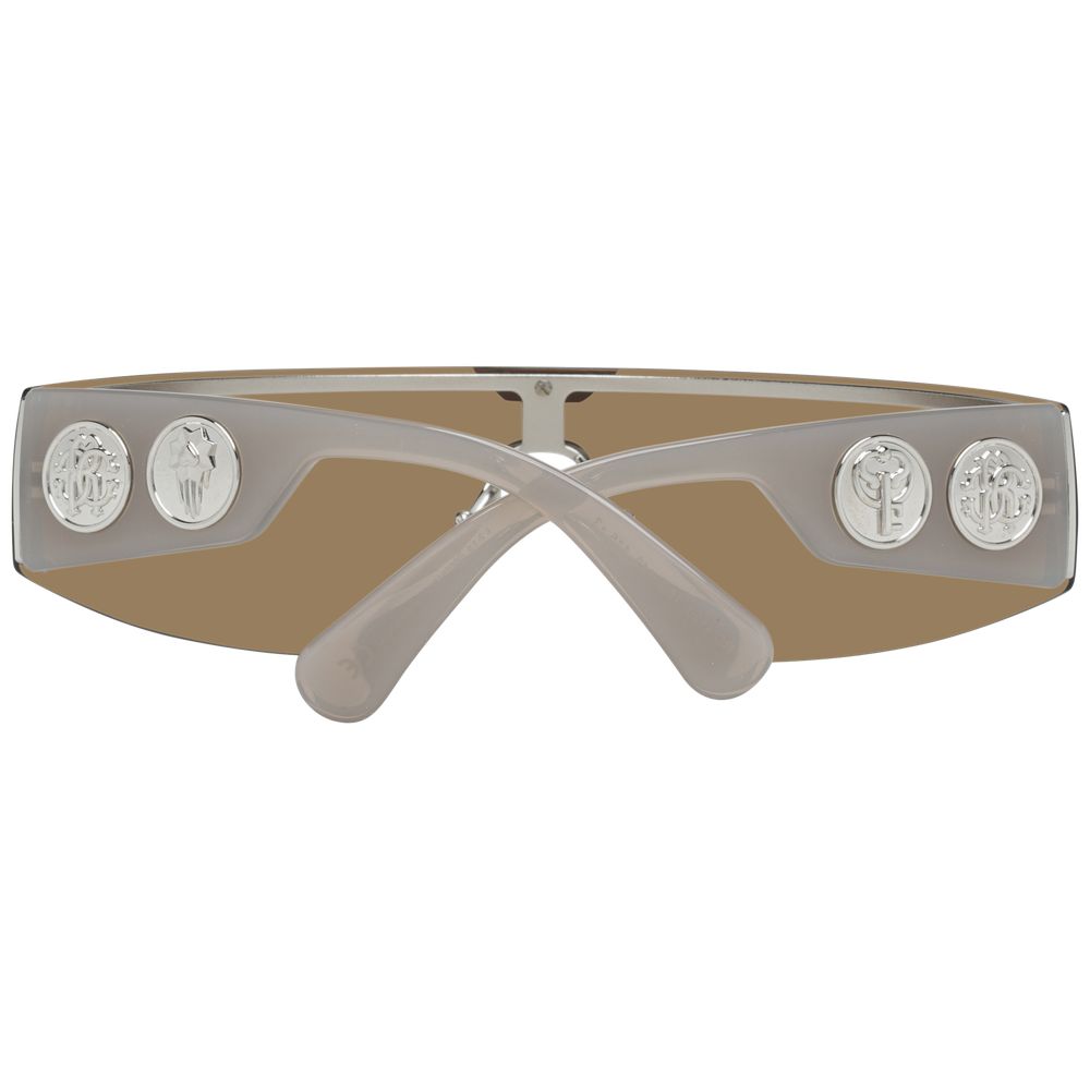 Roberto Cavalli Brown Metal Sunglasses for Timeless Elegance