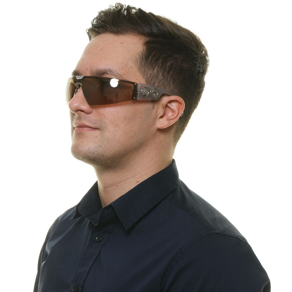 Roberto Cavalli Brown Metal Sunglasses for Timeless Elegance