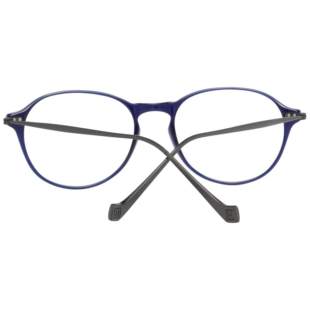Hackett Blue Metal Optical Frames for Timeless Sophistication