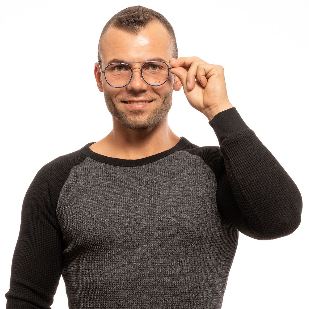 Lozza Blue Acetate Optical Frames - Timeless Elegance Redefined